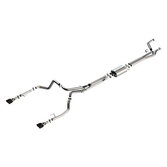 Borla® - S-Type™ 304 SS Cat-Back Exhaust System with Quad Rear Exit