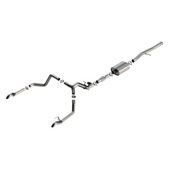 Borla® - ATAK™ 304 SS Cat-Back Exhaust System with Split Rear Exit
