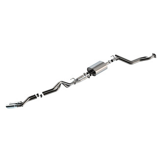 Borla® - S-Type™ 304 SS Cat-Back Exhaust System with Dual Side Exit