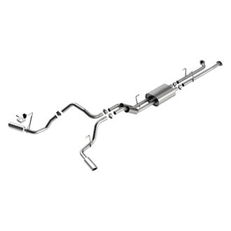 Borla® - S-Type™ 304 SS Cat-Back Exhaust System with Split Side Exit