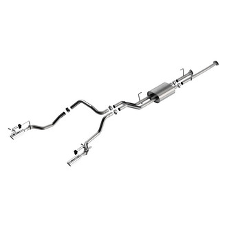 Borla® - ATAK™ 304 SS Cat-Back Exhaust System with Split Rear Exit