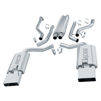 Borla® - S-Type™ Stainless Steel Cat-Back Exhaust System with Split Rear Exit