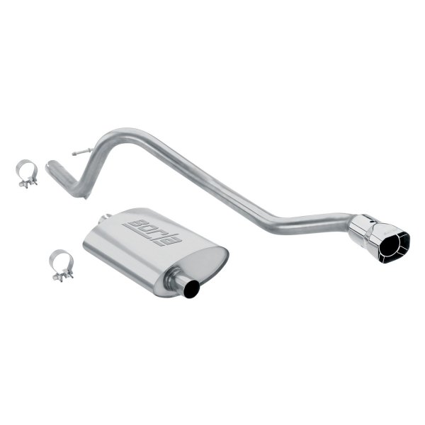 Borla® - Touring™ Stainless Steel Cat-Back Exhaust System, Jeep Cherokee