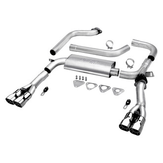 Borla® - 3" Adj™ Stainless Steel Cat-Back Exhaust System with Quad Rear Exit