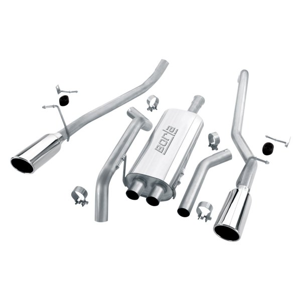 Borla® - Toyota Tundra 2006 Touring™ Stainless Steel Cat-Back Exhaust