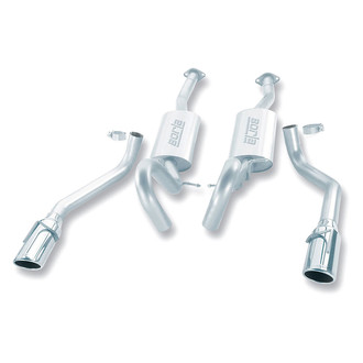 Borla® - Touring™ Stainless Steel Cat-Back Exhaust System with Split Rear Exit