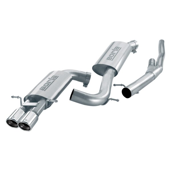 Borla® - S-Type™ Stainless Steel Cat-Back Exhaust System, Audi S4