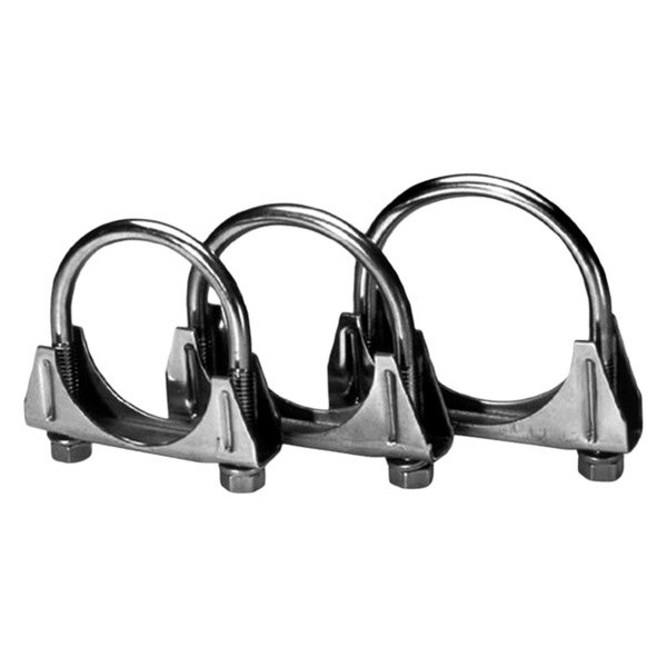 Borla® - 304 SS Natural Mill Saddle Clamp