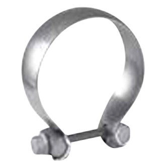 Borla® - Stainless Steel Natural Mill Swivel Joint Half Moon Clamps