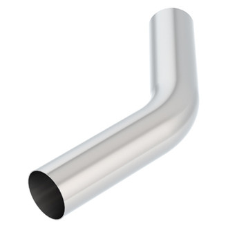 Borla® - 304 SS Raw 45 Degree Exhaust Pipe Elbow (12.5" Leg A Length, 12.5" Leg B Length, 4" Bend Radius)