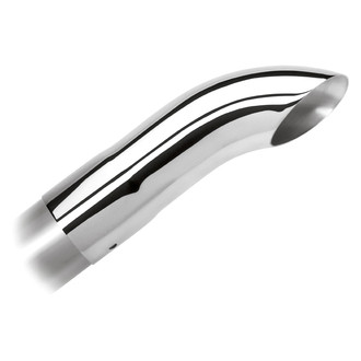 Borla® - Stainless Steel Turndown Clamp-On Polished Exhaust Tip (3" Inlet, 3" Outlet, 9" Length)