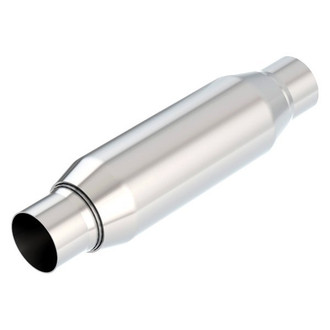 Borla® - 304 SS Exhaust Resonator (2.25" Center ID, 2.25" Center OD, 10" Length)