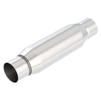 Borla® - 304 SS Exhaust Resonator (2.5" Center ID, 2.5" Center OD, 10" Length)