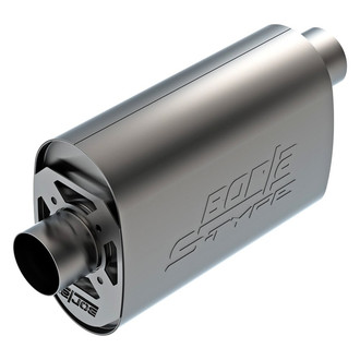 Borla® - S-Type™ 304 SS Oval Exhaust Muffler