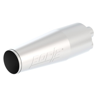 Borla® - XR-1™ Stainless Steel Round Collector Gray Exhaust Muffler (2.25" Center ID, 4" Center OD, 20.5" Length)