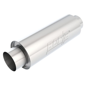 Borla® - XR-1™ Stainless Steel Round Multi Core Racing Gray Exhaust Muffler (4" Center ID, 4" Center OD, 16" Length)