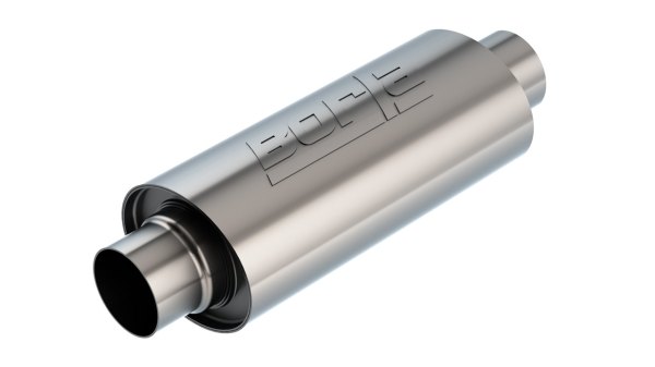 Borla® - XR-1™ Stainless Steel Oval Multi Core Racing Gray Exhaust Muffler