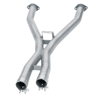 Borla® - Stainless Steel Dual X-Pipe