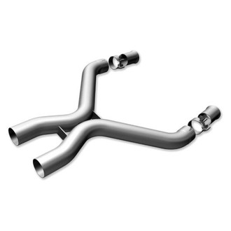 Borla® - Stainless Steel Dual X-Pipe
