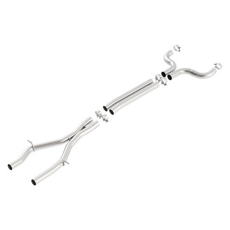 Borla® - Stainless Steel X-Pipe with Mid-Pipes