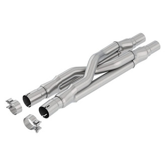 Borla® - Stainless Steel Resonator Delete X-Pipe