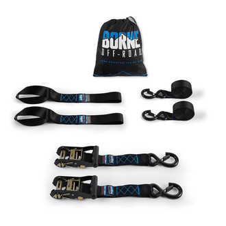 Borne Off-Road® - Heavy-Duty Ratchet Tie-Down Kit