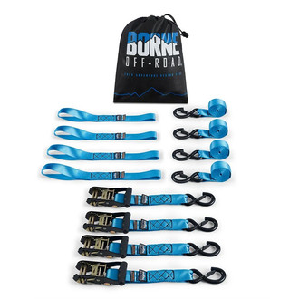 Borne Off-Road® - Heavy-Duty Ratchet Tie-Down Kit