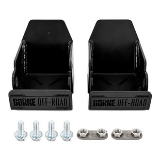 Borne Off-Road® - Rear Shock Skid Plates