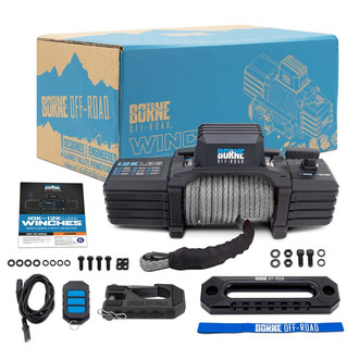 Borne Off-Road® - Electric Winch with Synthetic Rope