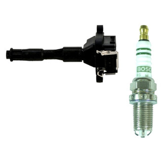 Bosch® - Ignition Coil and Spark Plug Kit