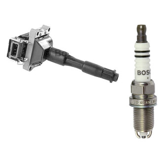Bosch® - Ignition Coil and Spark Plug Kit