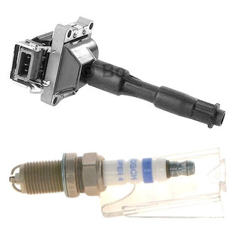 Bosch® - Ignition Coil and Spark Plug Kit