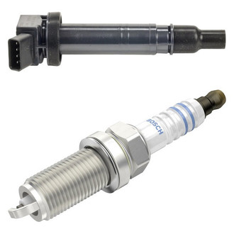 Bosch® - Ignition Coil and Spark Plug Kit