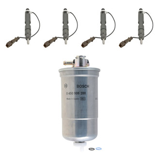 Bosch® - Fuel Injector with Fuel Filter Kit