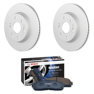 Bosch® - QuietCast™ Premium Front Brake Kit with Ceramic Pads