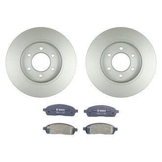 Bosch® - QuietCast™ Premium Front Brake Kit with Organic Pads