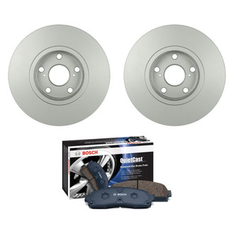 Bosch® - QuietCast™ Premium Front Brake Kit with Ceramic Pads