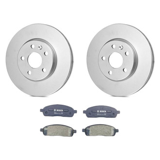 Bosch® - QuietCast™ Premium Front Brake Kit with Organic Pads