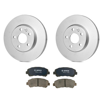Bosch® - QuietCast™ Premium Front Brake Kit with Organic Pads