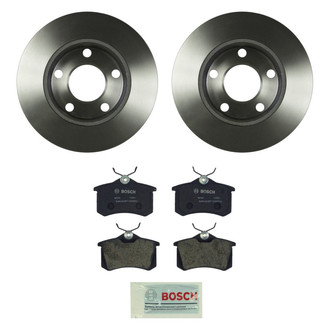 Bosch® - QuietCast™ Premium Rear Brake Kit with Organic Pads