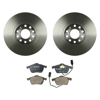 Bosch® - QuietCast™ Premium Front Brake Kit with Organic Pads