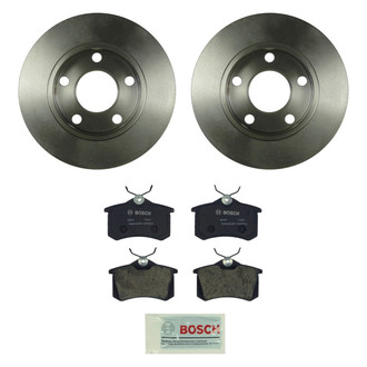Bosch® - QuietCast™ Premium Rear Brake Kit with Organic Pads