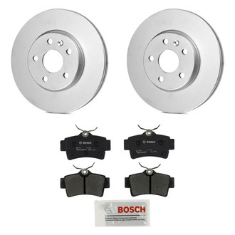 Bosch® - QuietCast™ Premium Rear Brake Kit with Ceramic Pads