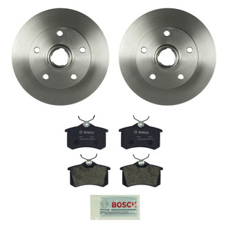 Bosch® - QuietCast™ Premium Rear Brake Kit with Organic Pads