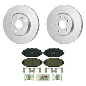 Bosch® - QuietCast™ Premium Front Brake Kit with Ceramic Pads
