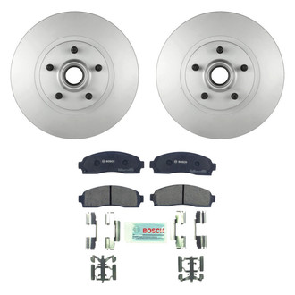Bosch® - QuietCast™ Premium Front Brake Kit with Ceramic Pads