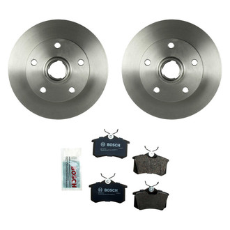 Bosch® - QuietCast™ Premium Rear Brake Kit with Organic Pads
