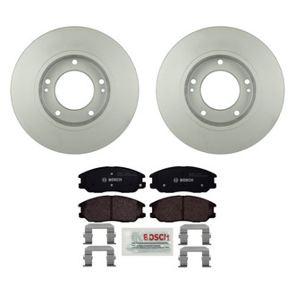 Bosch® - QuietCast™ Premium Front Brake Kit with Organic Pads