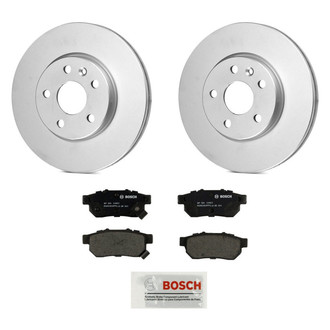 Bosch® - QuietCast™ Premium Rear Brake Kit with Organic Pads