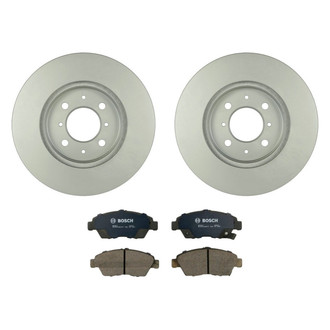 Bosch® - QuietCast™ Premium Front Brake Kit with Organic Pads